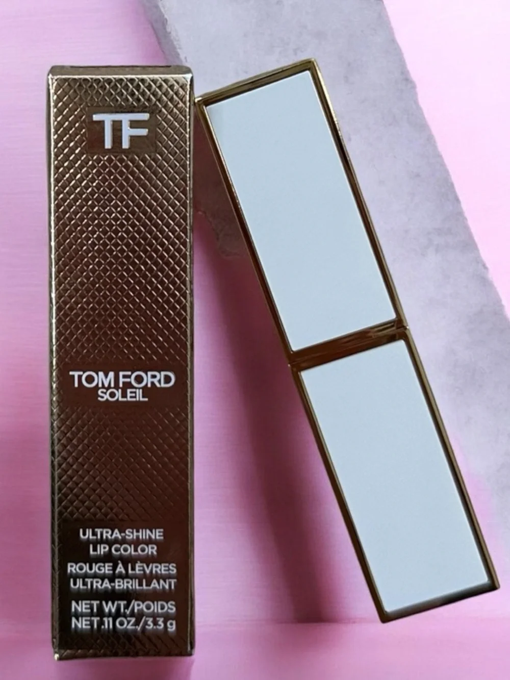 NEW TOM FORD Lipstick Ultra Shine Color Glossy Effect Nude Coast Lip Makeup